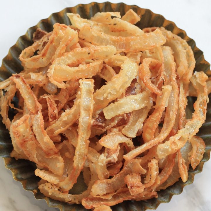 Easy Fried Onion Strings