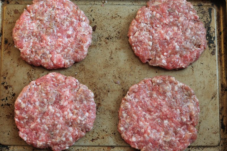 Grilled Pork Burgers Nelson Road Garden