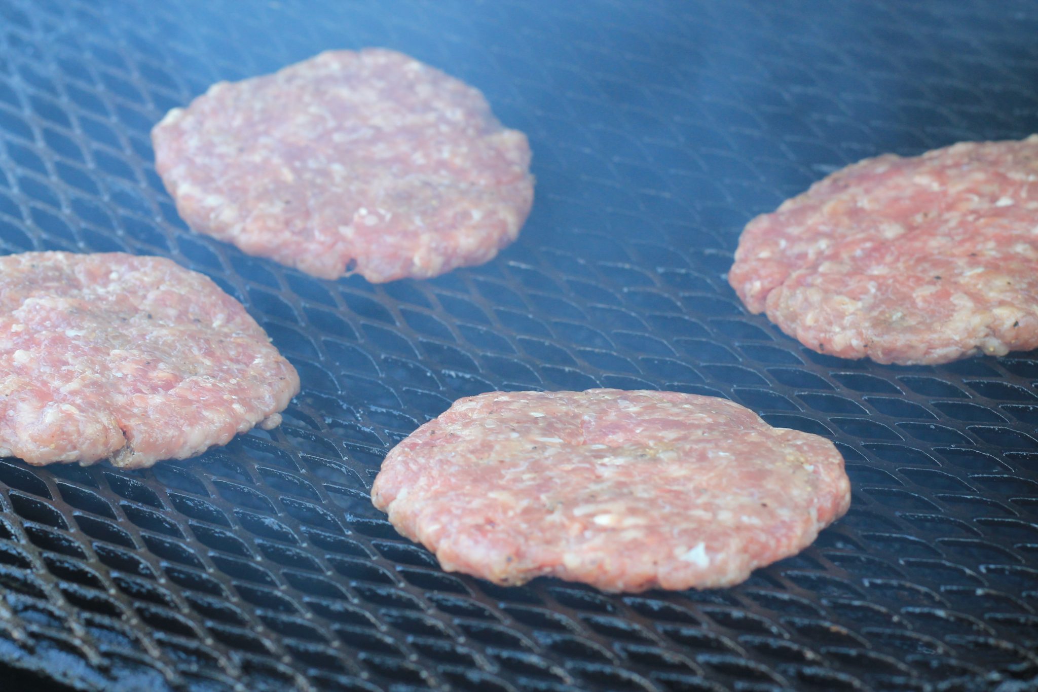 Grilled Pork Burgers Nelson Road Garden