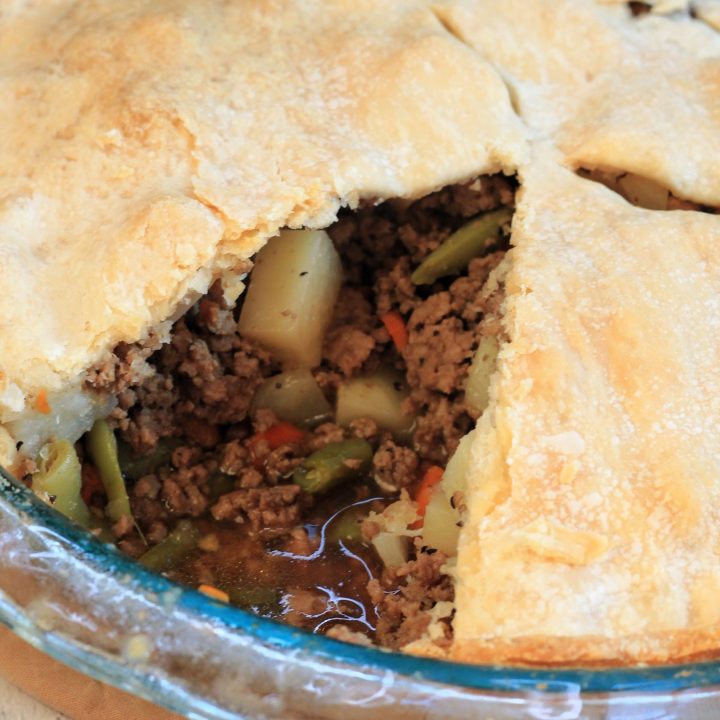 Ground Beef Meat Pie