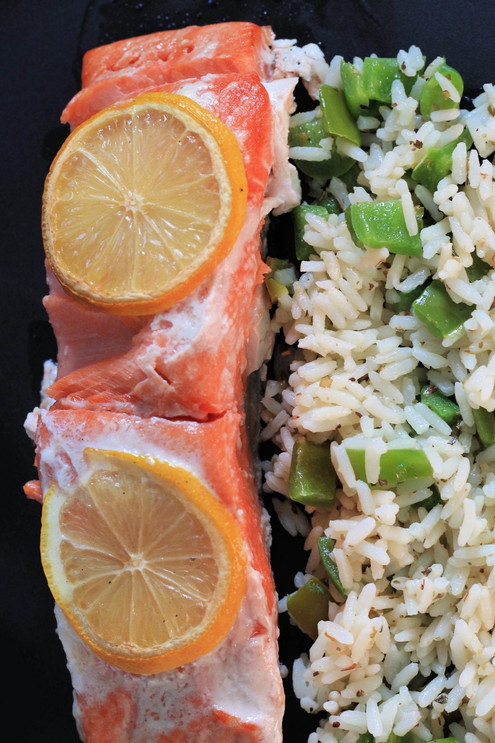 Lemon Butter Grilled Salmon - Nelson Road Garden