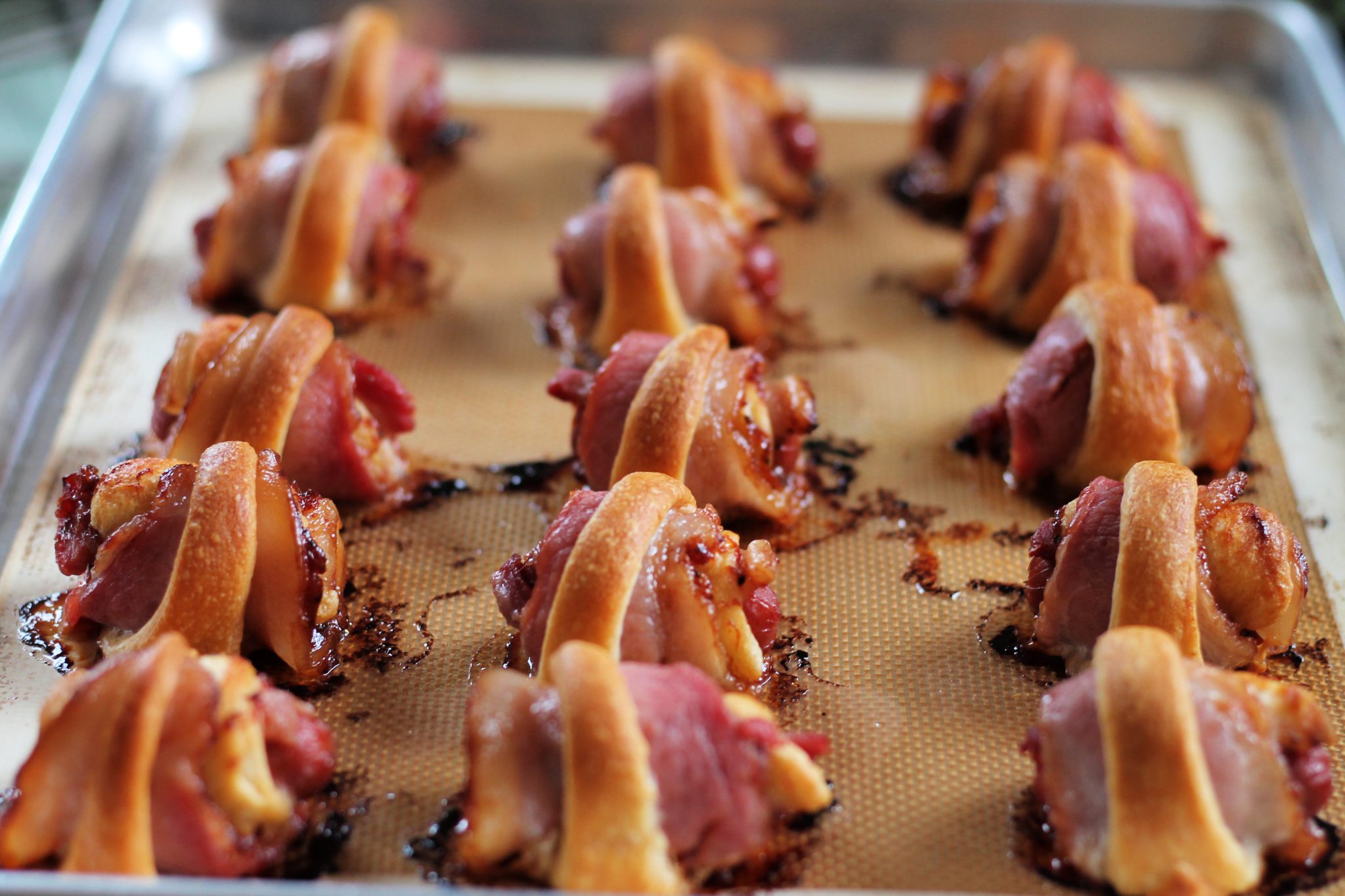 Barbecue Bacon Pigs in a Blanket Nelson Road Garden