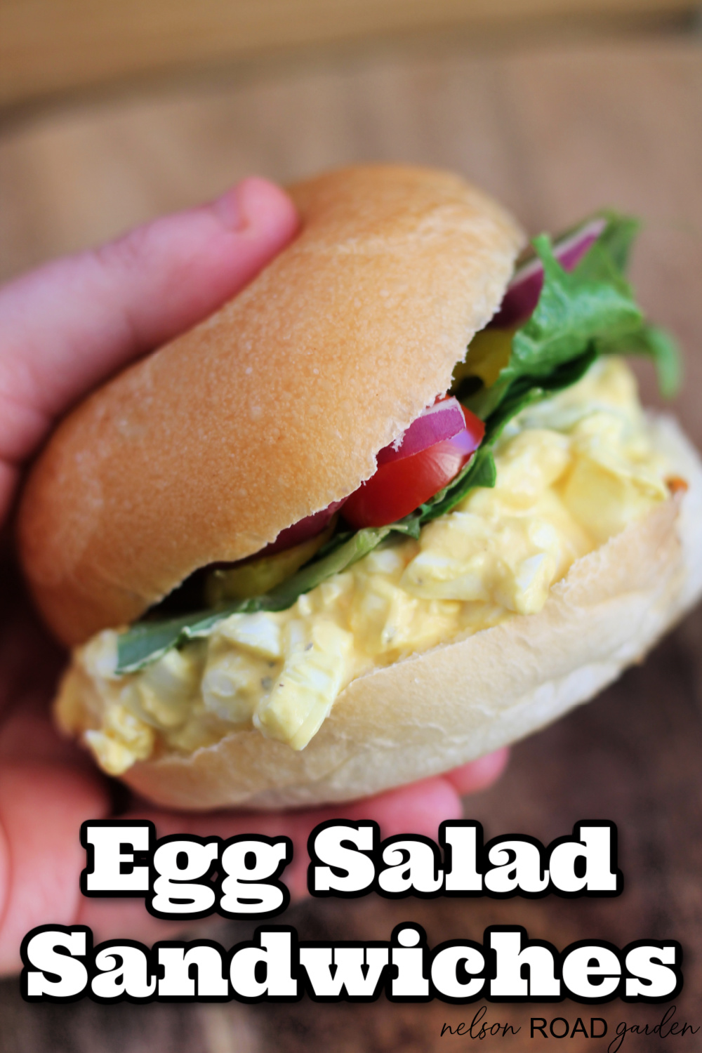 Egg Salad Sandwiches - Nelson Road Garden