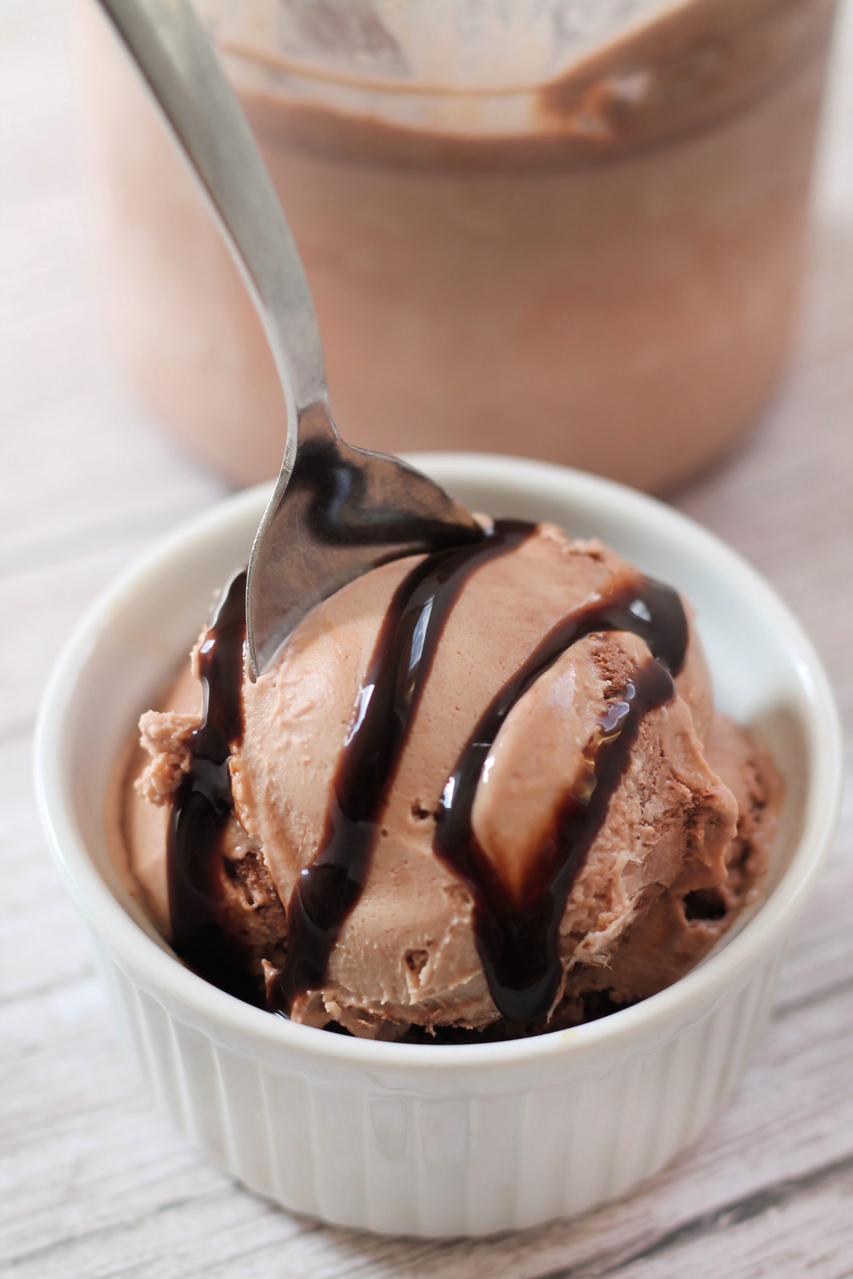 Ninja Creami Chocolate Ice Cream - Food with Feeling