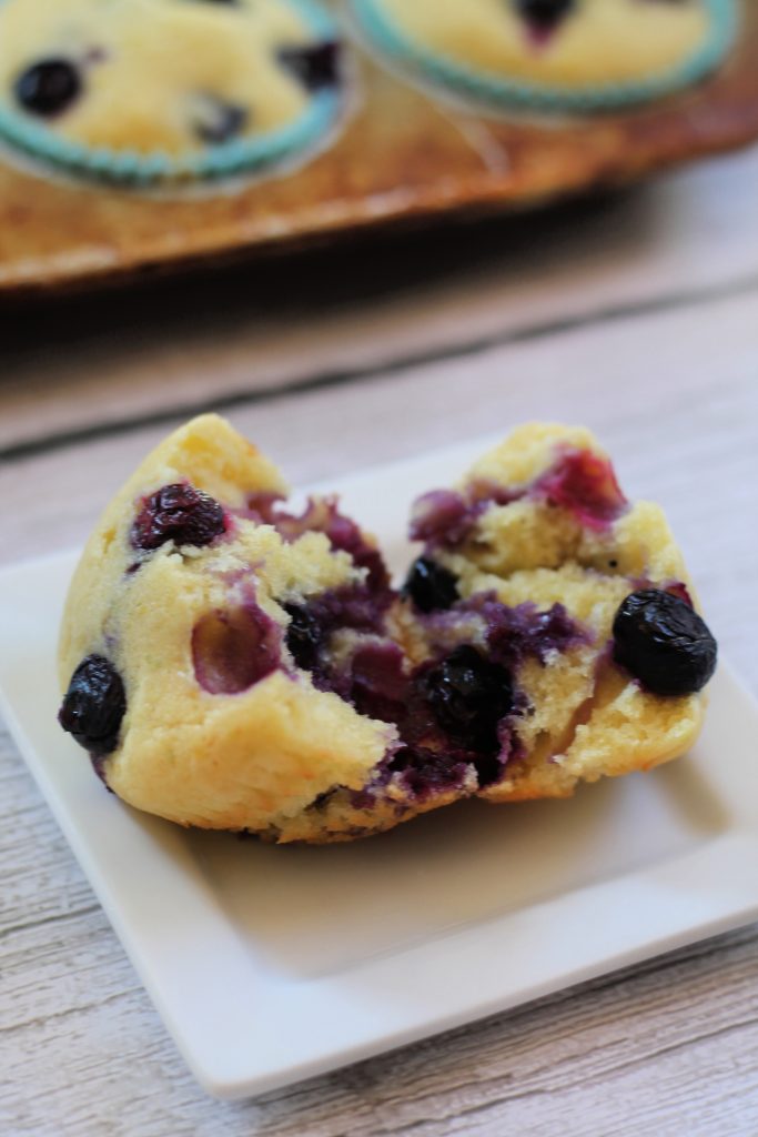 Blueberry Lime Muffins - Nelson Road Garden