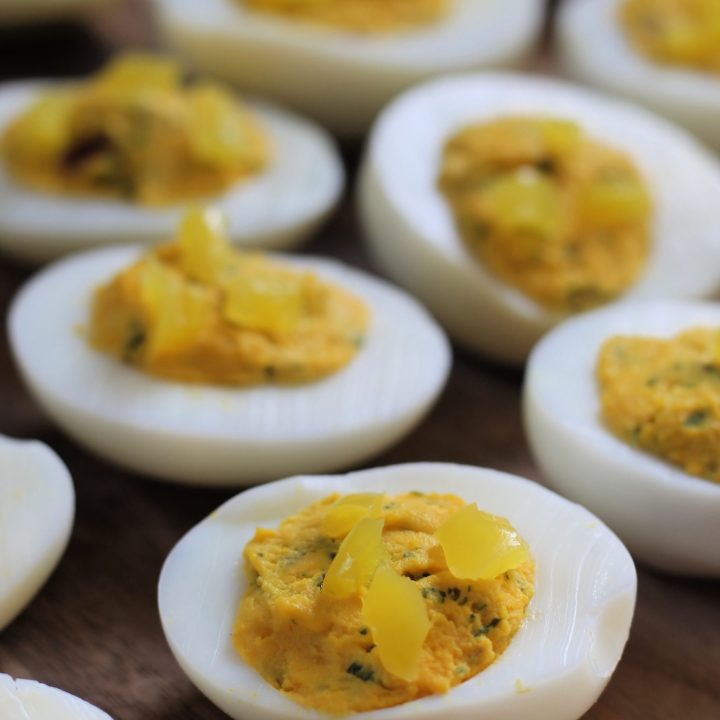 deviled eggs