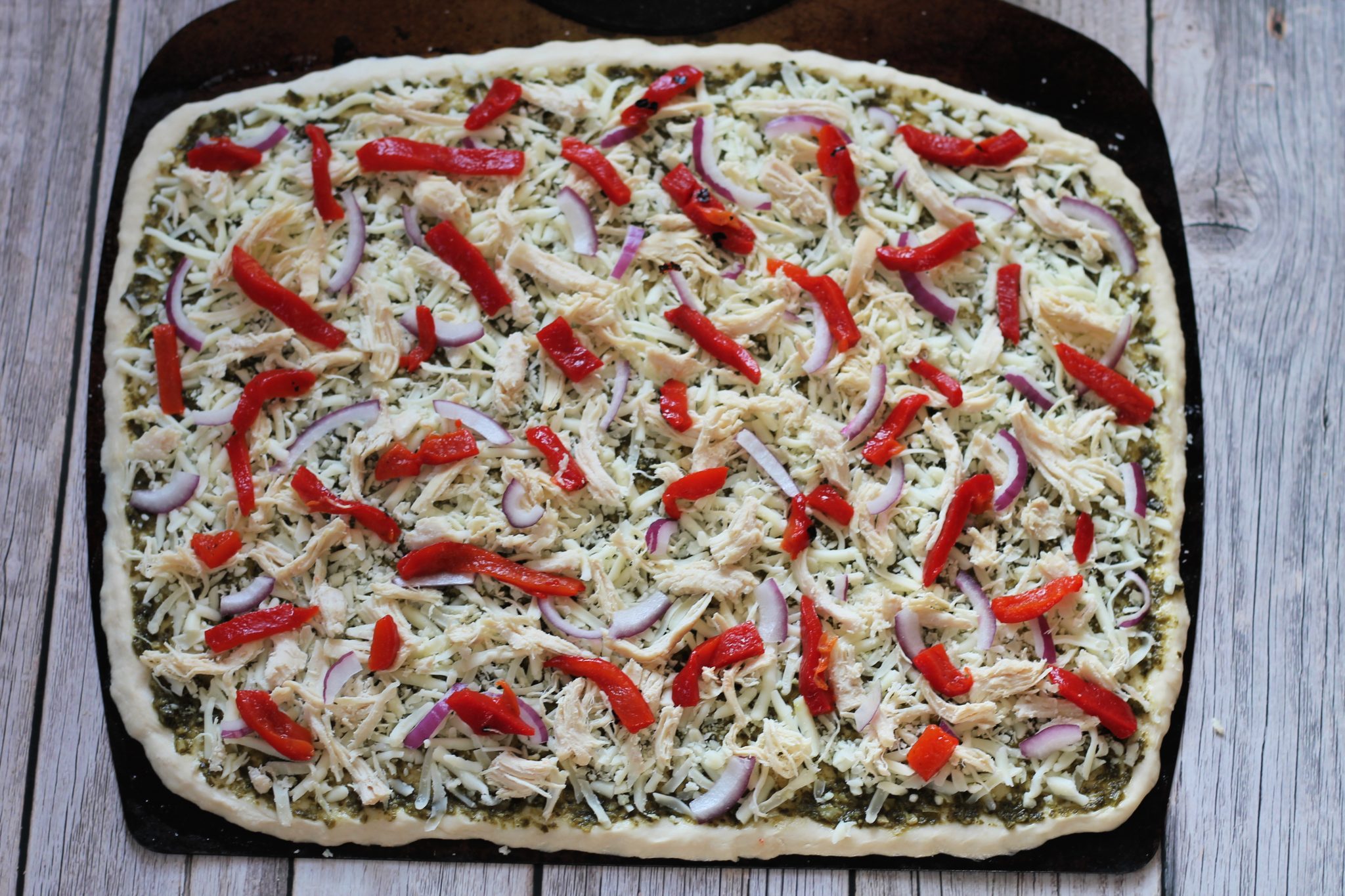 Tuscan Chicken Pizza Nelson Road Garden