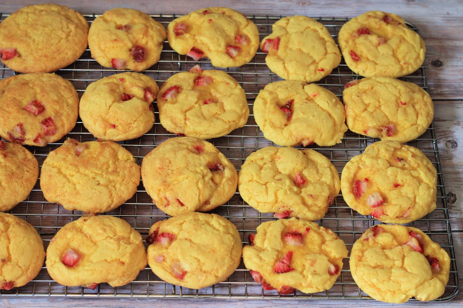 Strawberry Lemon Cake Mix Cookies Nelson Road Garden strawberry-lemon-cake-mix-cookies-nelson-road-garden