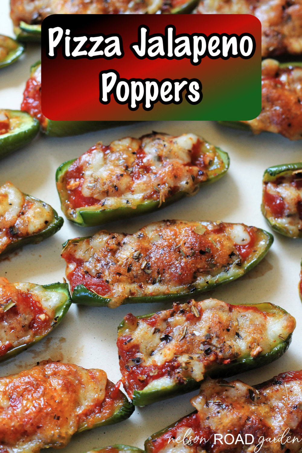 Pizza Jalapeno Poppers - Nelson Road Garden