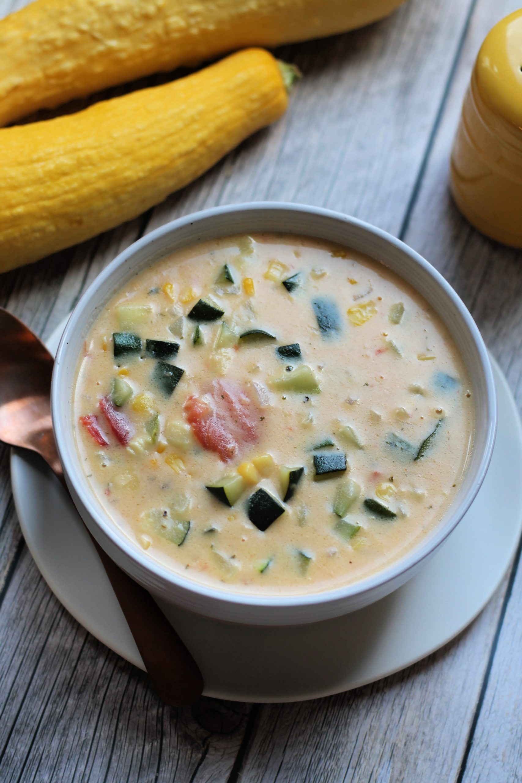 Zucchini Chowder Nelson Road Garden