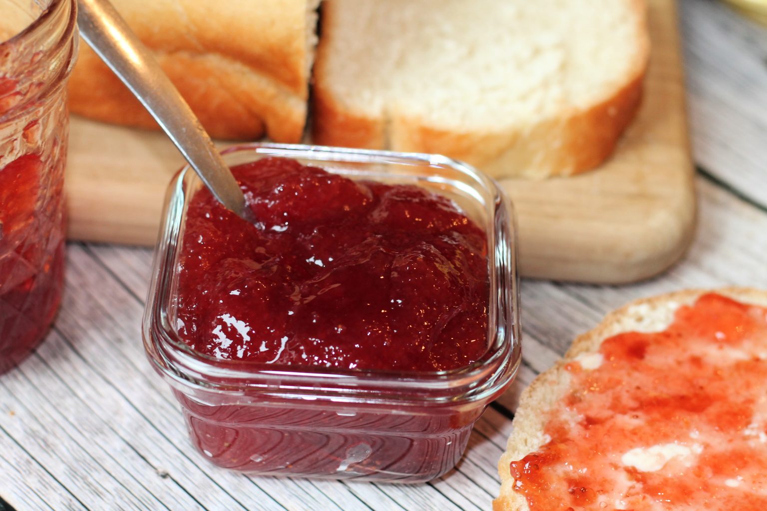 Canned Strawberry Jam - Nelson Road Garden