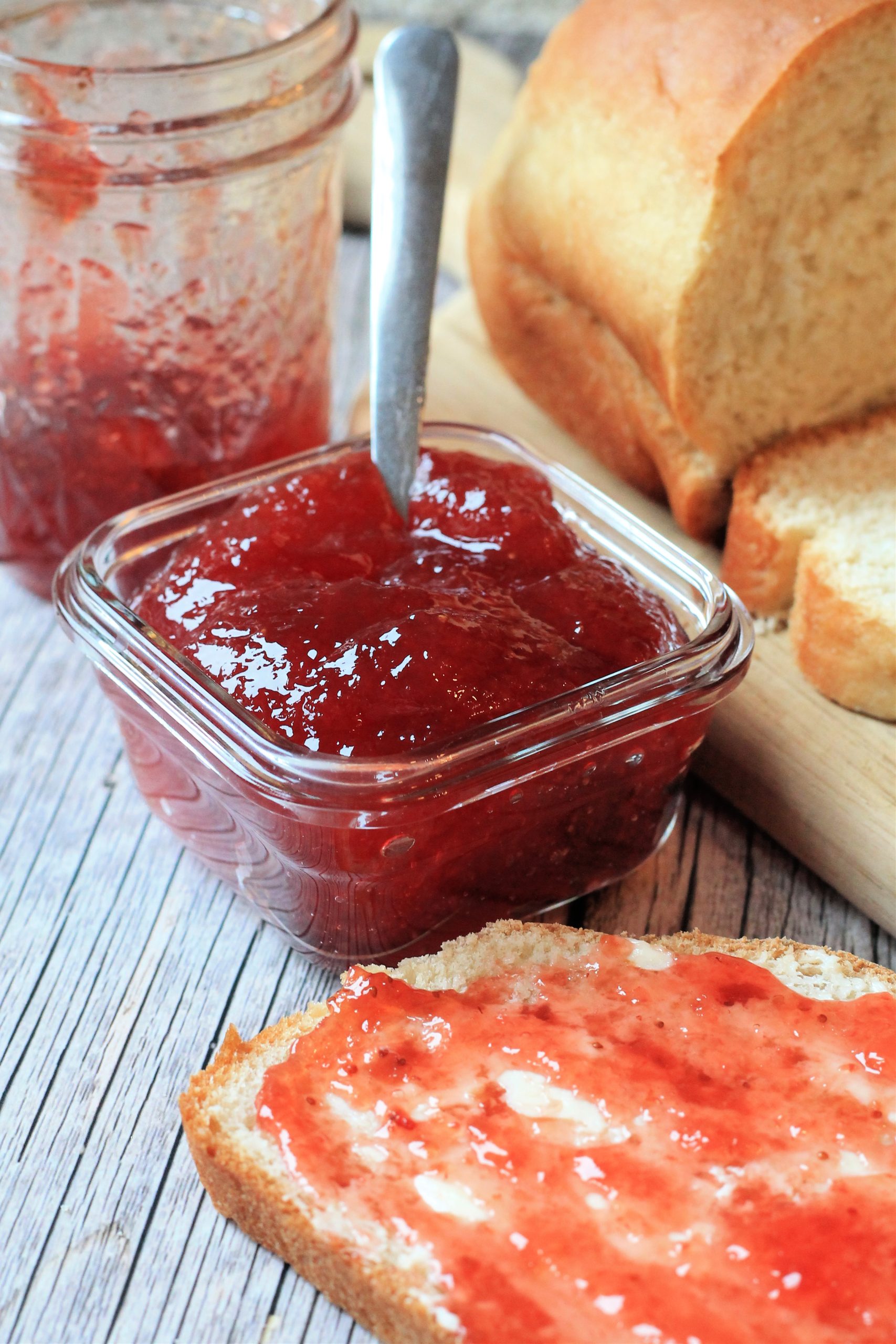 Canned Strawberry Jam Nelson Road Garden