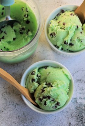 ninja creami mint chocolate ice cream