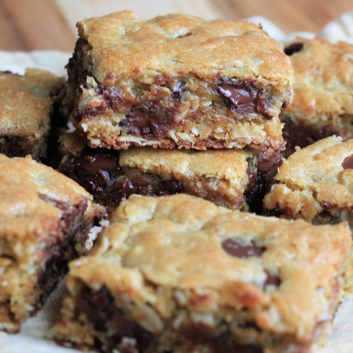 oatmeal chocolate chip cookie bars