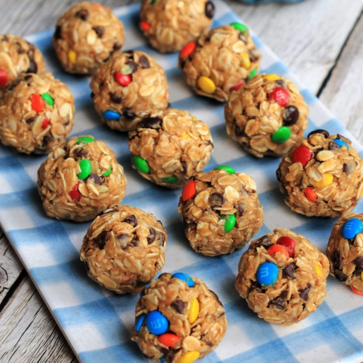 monster cookie energy bites